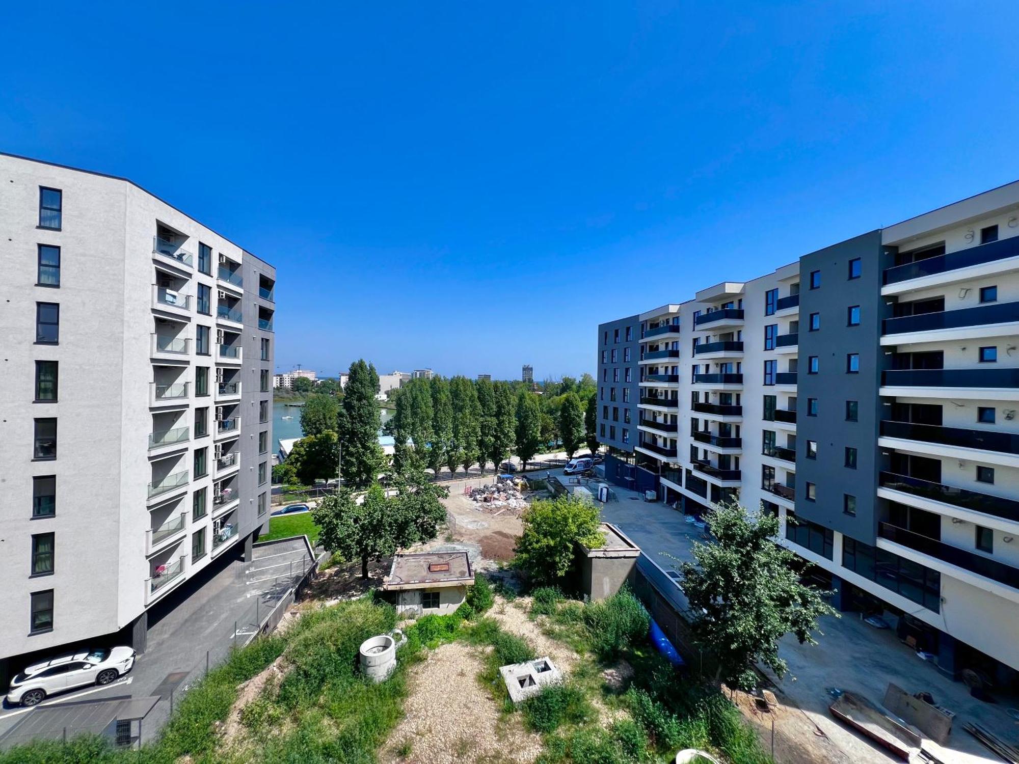 Grand Mamaia Lake Apartments Constanţa Exteriör bild